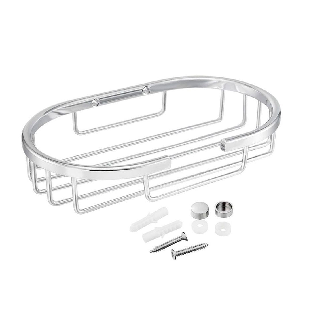 JABONERA METALICA OVALADA PARA BANO LH-2400