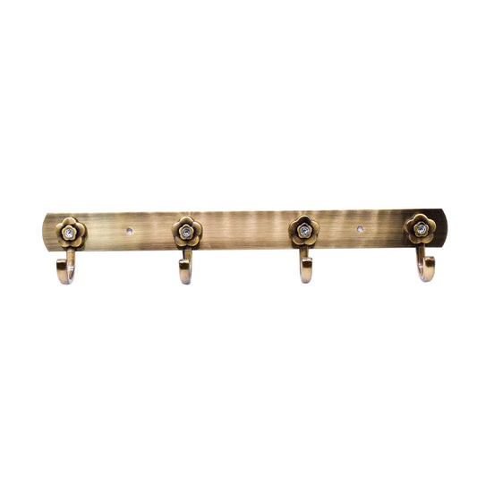 COLGADOR METALICO 4 GANCHOS EMPABONADO LH-2406