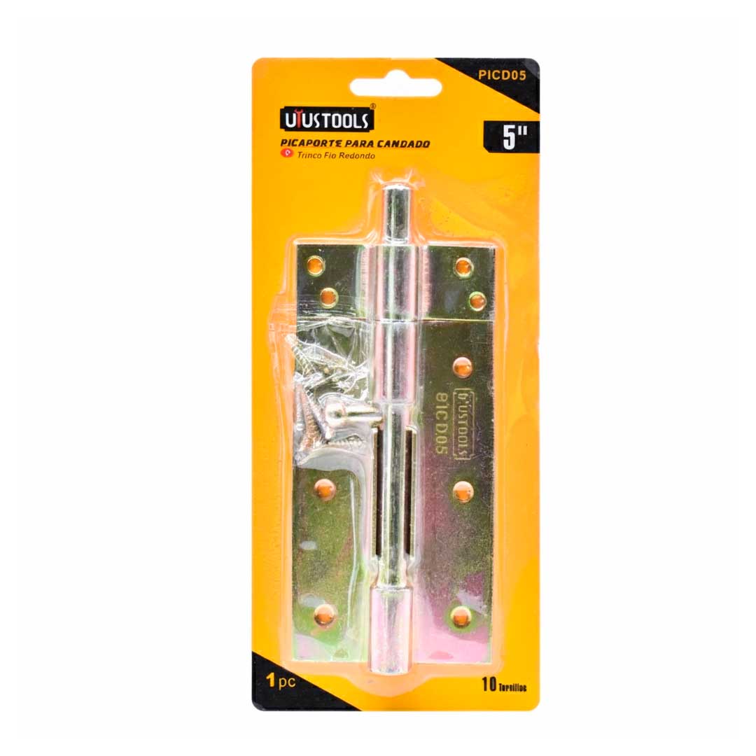 PASADOR 5″ CON PORTA CANDADO UYUSTOOLS PICD05