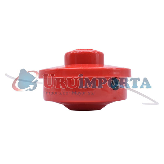 CARRETE PARA BORDEADORA PLASTICO ROJO LH-2651