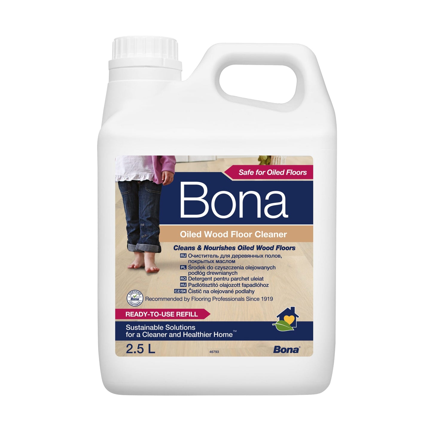 Bona Recarga - Limpiador pisos aceitados