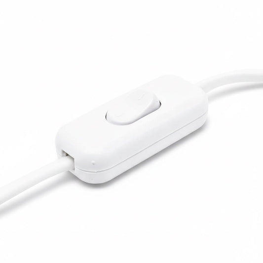 INTERRUPTOR 4AMP C/CABLE BLANCO LED LIFE 203088