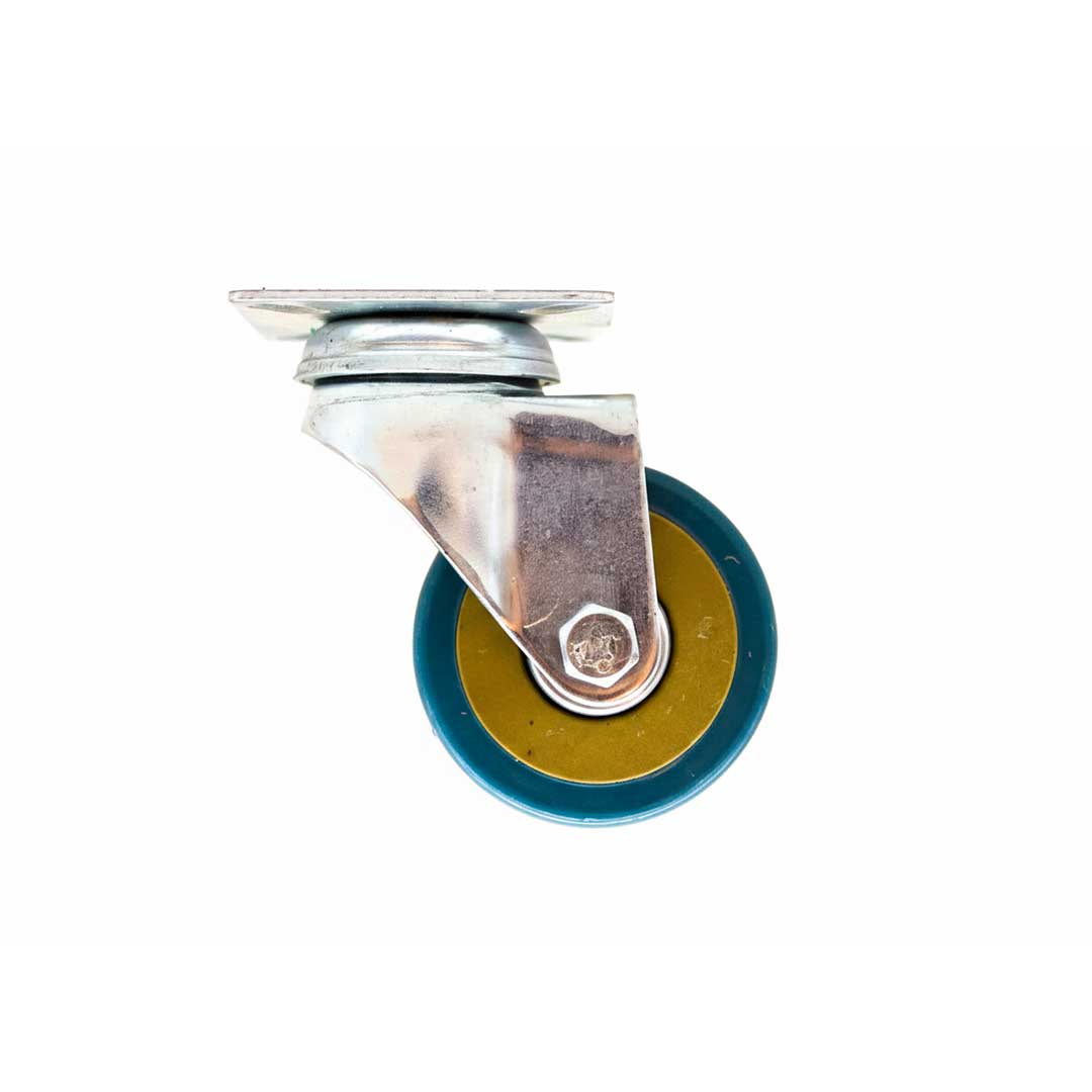 RUEDA GIRATORIA 2″ DE GOMA-METAL LH-2469