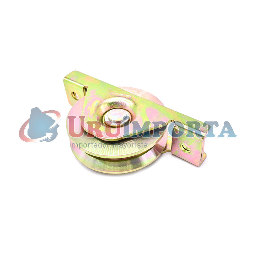 RUEDA PARA PORTON 80X26MM CON SOPORTE LH-2487