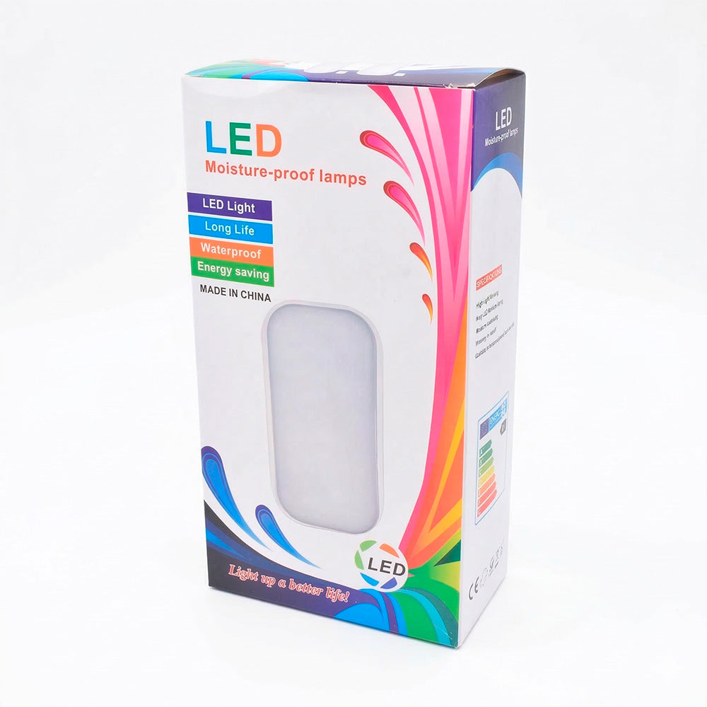 TORTUGA LED 15W BLANCA OVALADA CALIDA 3000K LH2762