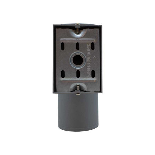 LUMINARIA EXT 1 LUZ 6.5CM DE DIAMETRO GRIS LH-2809