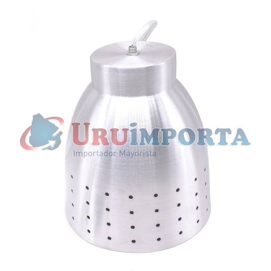 LAMPARA COLGANTE TIPO CAMPANA DE ALUMINIO LH-2864