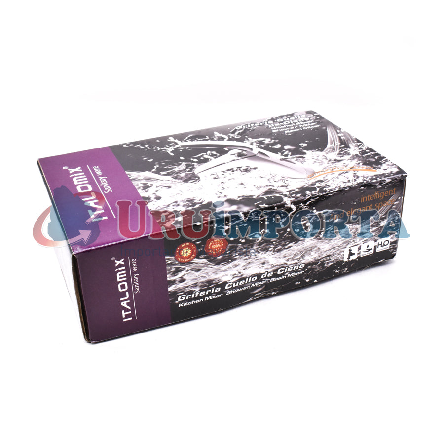 MONOCOMANDO 15CM CRO/NEGRO ITALOMIX LH-2790