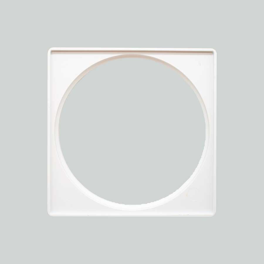 MARCO PARA REJILLA 15X15CM BLANCO GRAP 3502
