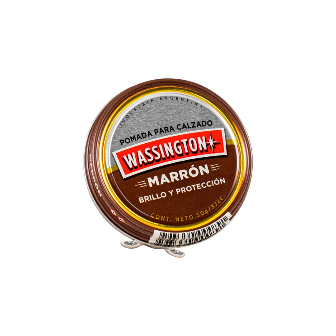 POMADA CALZADO MARRON 30GR. WASSINGTON 1601