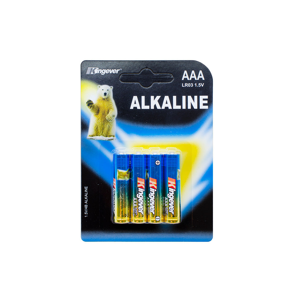 PILA AAA PACK 4 UNIDADES KINGEVER ALKALINE LH-3076