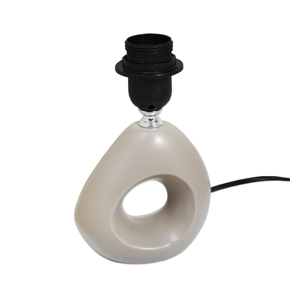 LAMPARA OVAL DE CERAMICA COLOR SURTIDO LH-3914