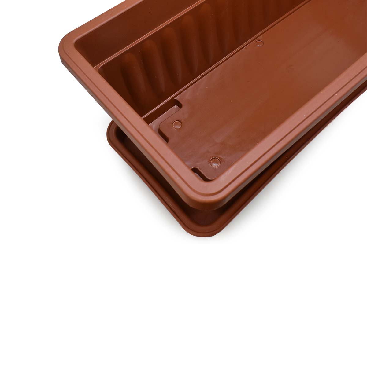 MACETERO PLASTICO RECTANGU 45X19X14 8003 LH-3899
