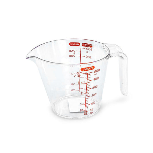 JARRA DE 1/2 LITRO PLASTICA CON MEDIDOR LH-3892