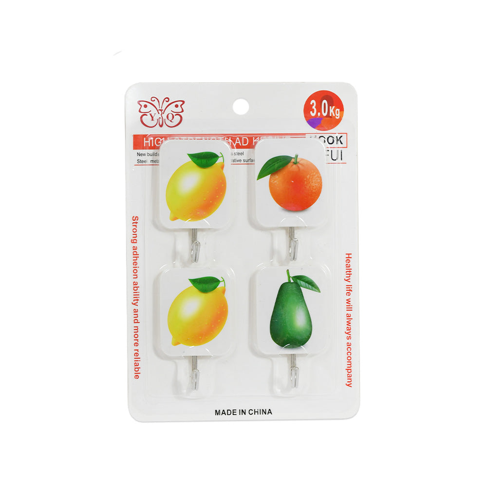COLGADOR 4PZ DISENO FRUTAL HASTA 3 KILOS LH-3942