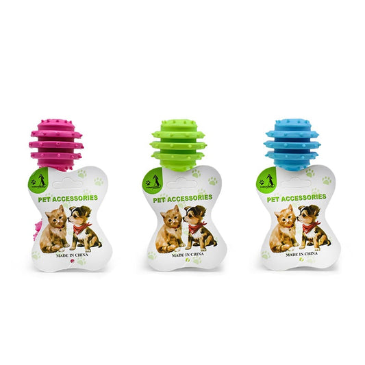 JUGUETE PARA MASCOTA TIPO HUESO DE GOMA LH-3348