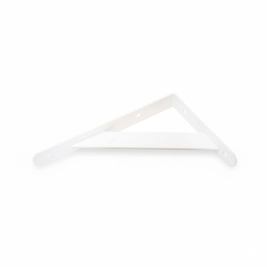 SOPORTE METALICO BLANCO 20X12 CM P/ESTANTE LH-2936