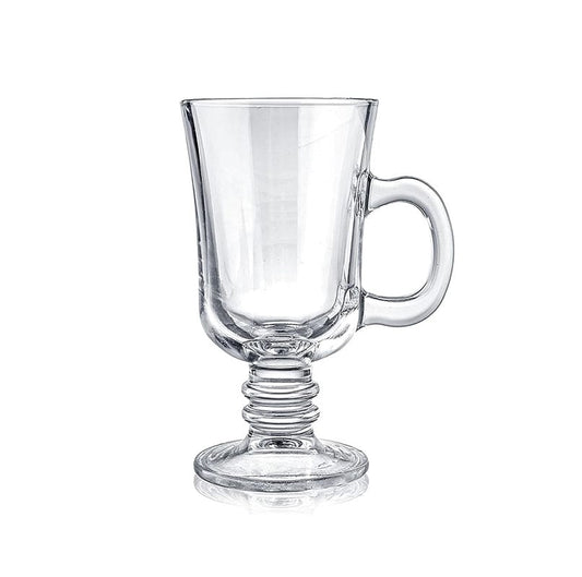 TAZA COPA VIDRIO CAFE 6UN 250ML LH-3161