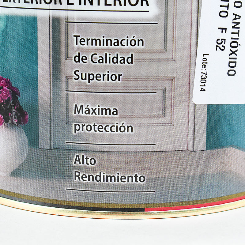 FONDO ANTIOXIDO GRIS GRAFITO 3.6 LTS PERLOX F0052O