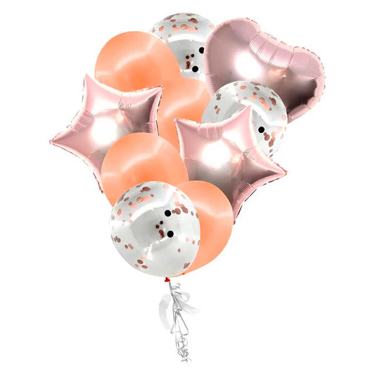 SET DE GLOBOS P/FIESTA 10PZ BLISTER RC2738