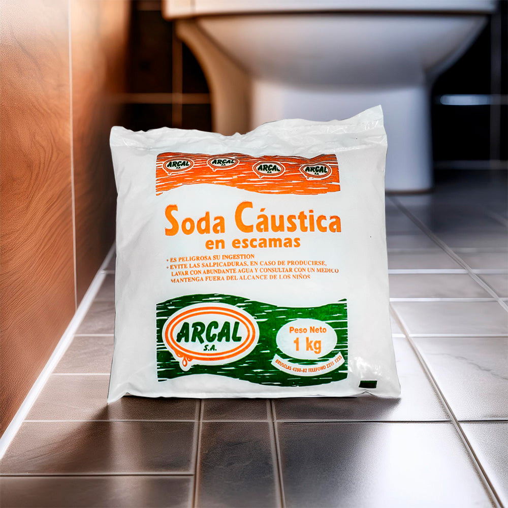 SODA CAUSTICA 1 KILO ARCAL 15022