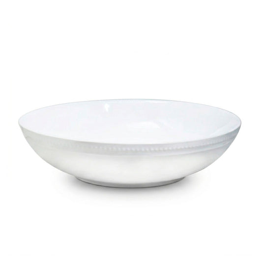 BOWL 23CM CERAMICO BLANCO LISO LH-3803