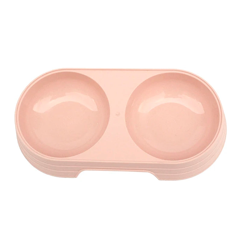 PLATO PLASTICO DOBLE 23CM PARA MASCOTA LH-3367