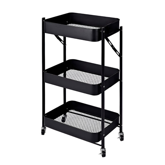 ORGANIZADOR 3 NIVELES PLEGABLE COLOR NEGRO LH-3709