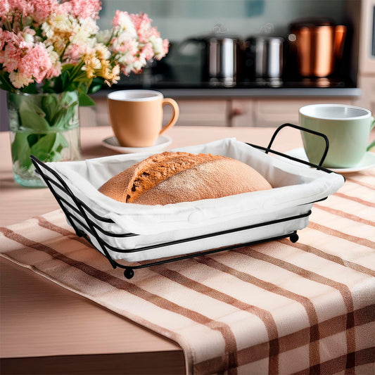 PANERA RECTANGULAR 26X19CM X7CM METALICA LH-3673