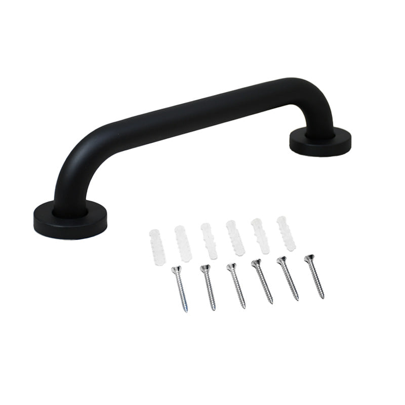 BARROTE METALICO NEGRO P/BANO LARGO 30CM LH-3432
