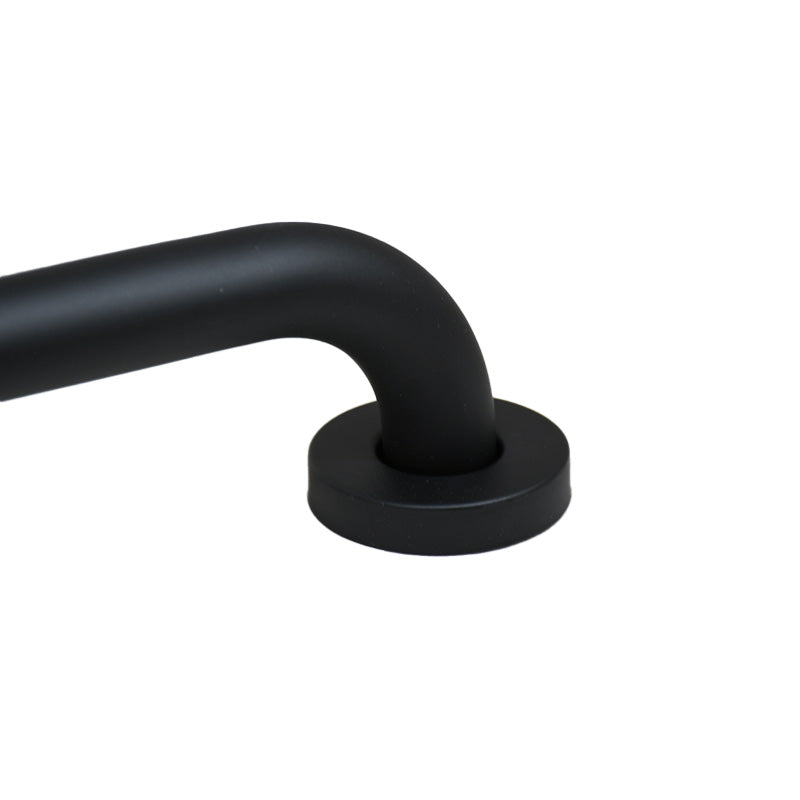 BARROTE METALICO NEGRO P/BANO LARGO 40CM LH-3433