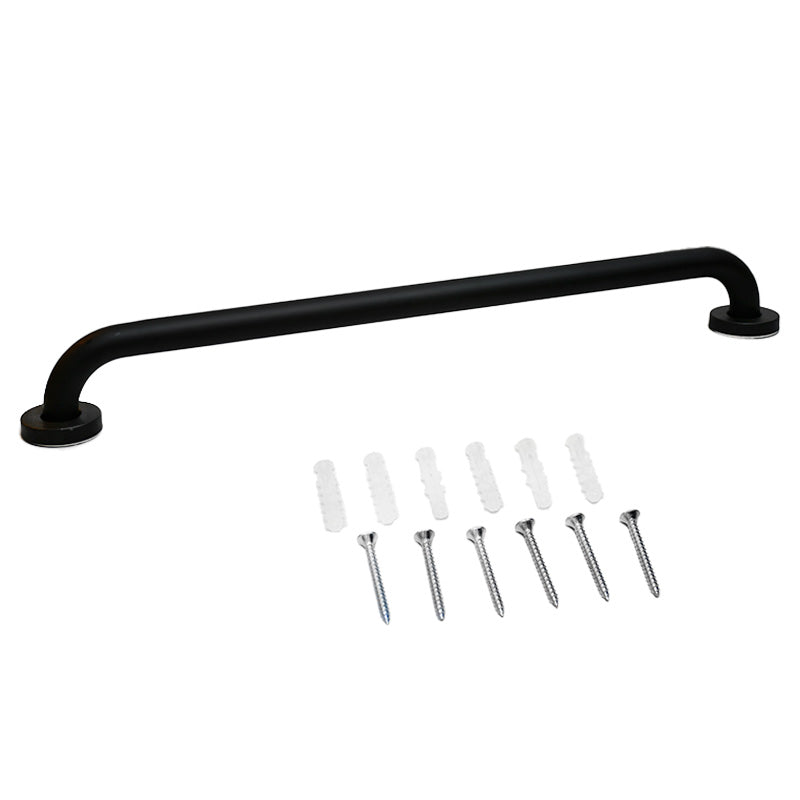 BARROTE METALICO NEGRO P/BANO LARGO 60CM LH-3435