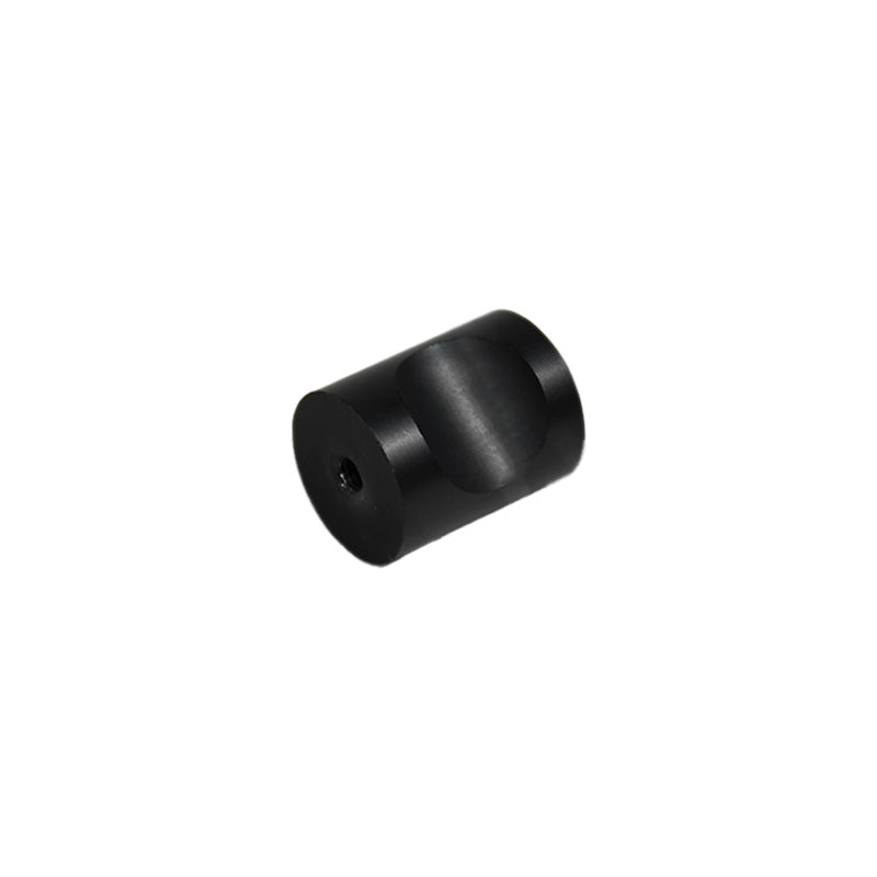 TIRADOR 20MM MUESCA REDONDO METAL NEGRO LH-3428