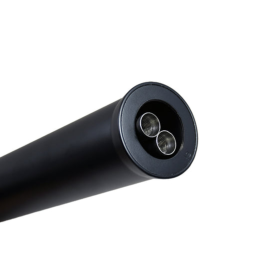 CANILLA NEGRA MONOCOMANDO 23CM ITALOMIX LH-3255