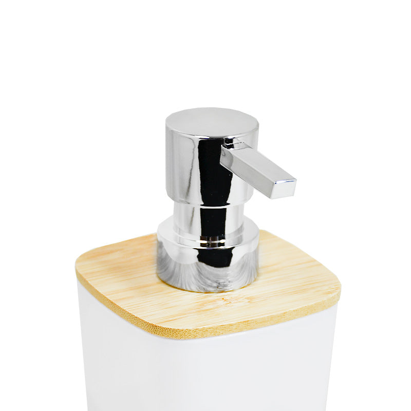 SET DE BAÑO 6PZ BLANCO PREMIUM LH-3653