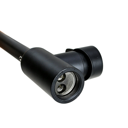 GRIFO NEGRO METALICO ALTO MESADA ITALOMIX LH-3317