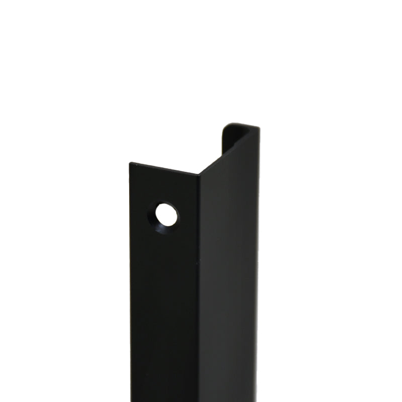 TIRADOR OCULTO 12CM NEGRO MATE P/MUEBLES LH-3879