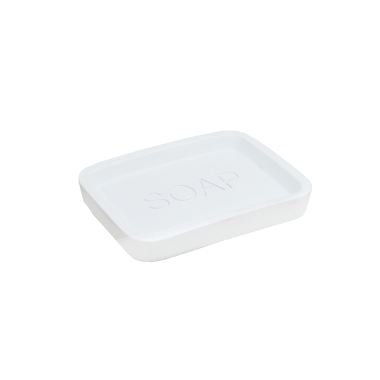 ACCESORIO CERAMICO BLANCO MATE P/BANO 4PZ LH-3646