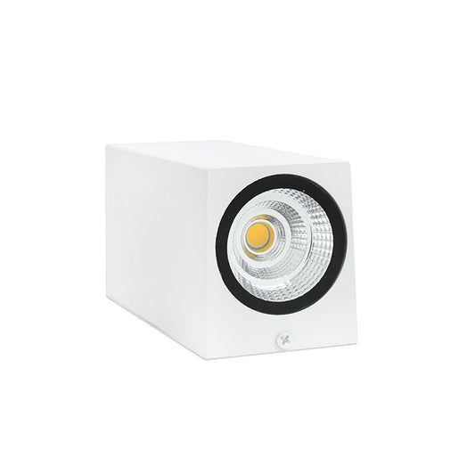 APLIQUE 6W LED RECTANGULAR DOS LUCES BLANCO LH3466