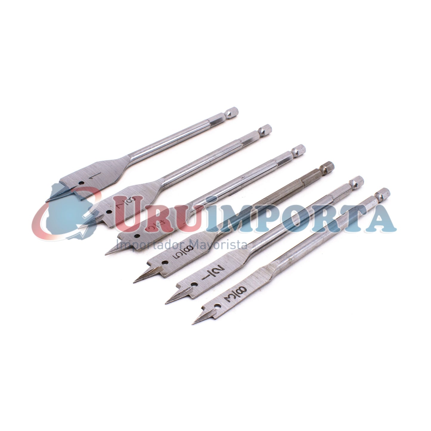 MECHA P/MADERA PLANA 6PZ 3/8″-1″ UYUSTOOLS BCM601