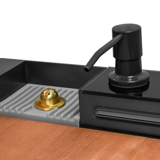 PILETA ACERO INOX MULTIFUNCION C/LAVA VASO LH3883