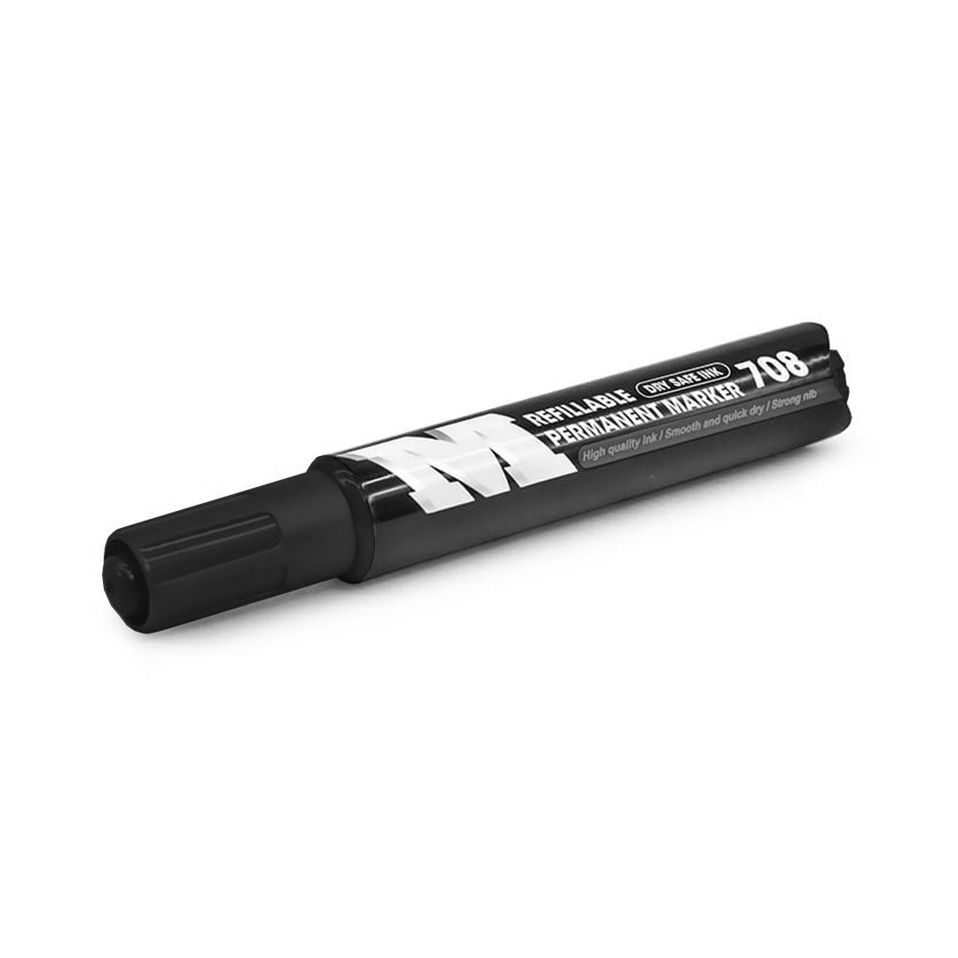 MARCADOR JUMBO NEGRO PERMANENTE RECARGABLE LH-3944