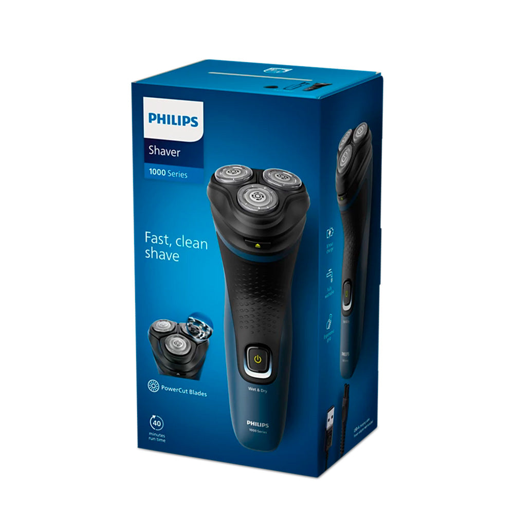 AFEITADORA PHILIPS S/CABLE PIEL SECA/HUM S1151/00