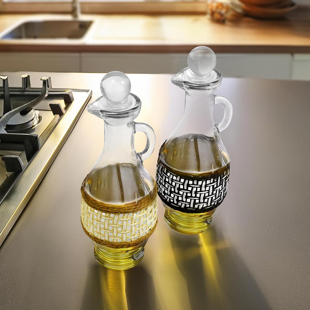 ACEITERO DE VIDRIO TIPO JARRA 250ML LH-4242