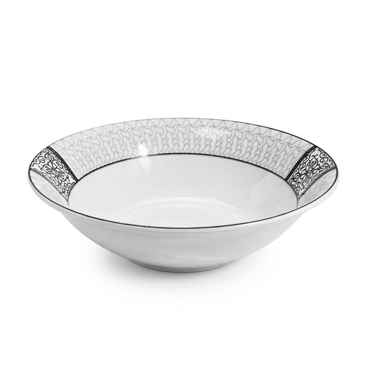 BOWL CERAMICO 22M BORDE NUDO GRIS LH-4247