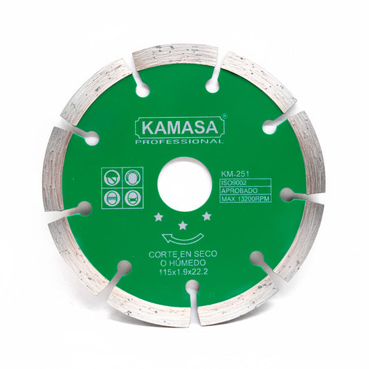 DISCO DIAMANTADO 4 1/2″ KAMASA KM 251