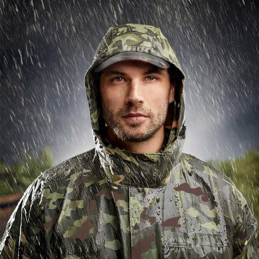 EQUIPO DE LLUVIA CAMUFLADO MILITAR 2PZ LH-4007