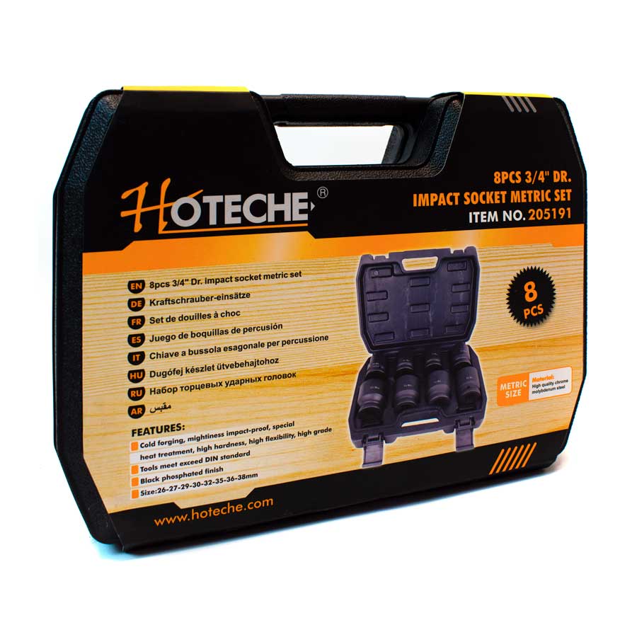DADO 3/4¨8PZ DE IMPACTO HOTECHE 205191