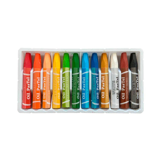 OLEO PASTEL 12 COLORES LH-4489