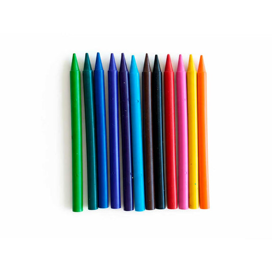 CRAYOLAS DE COLORES CAJA X12 UNID HAOQ-104